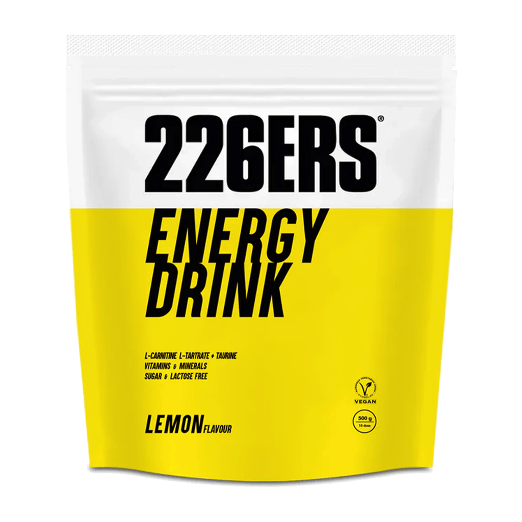 226ers Lemon / 10 Serve Pouch (500g) Energy Drink XMiles