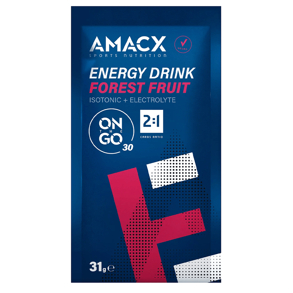 Amacx Energy Drink Single Serve / Forest Fruit Energy Drink XMiles