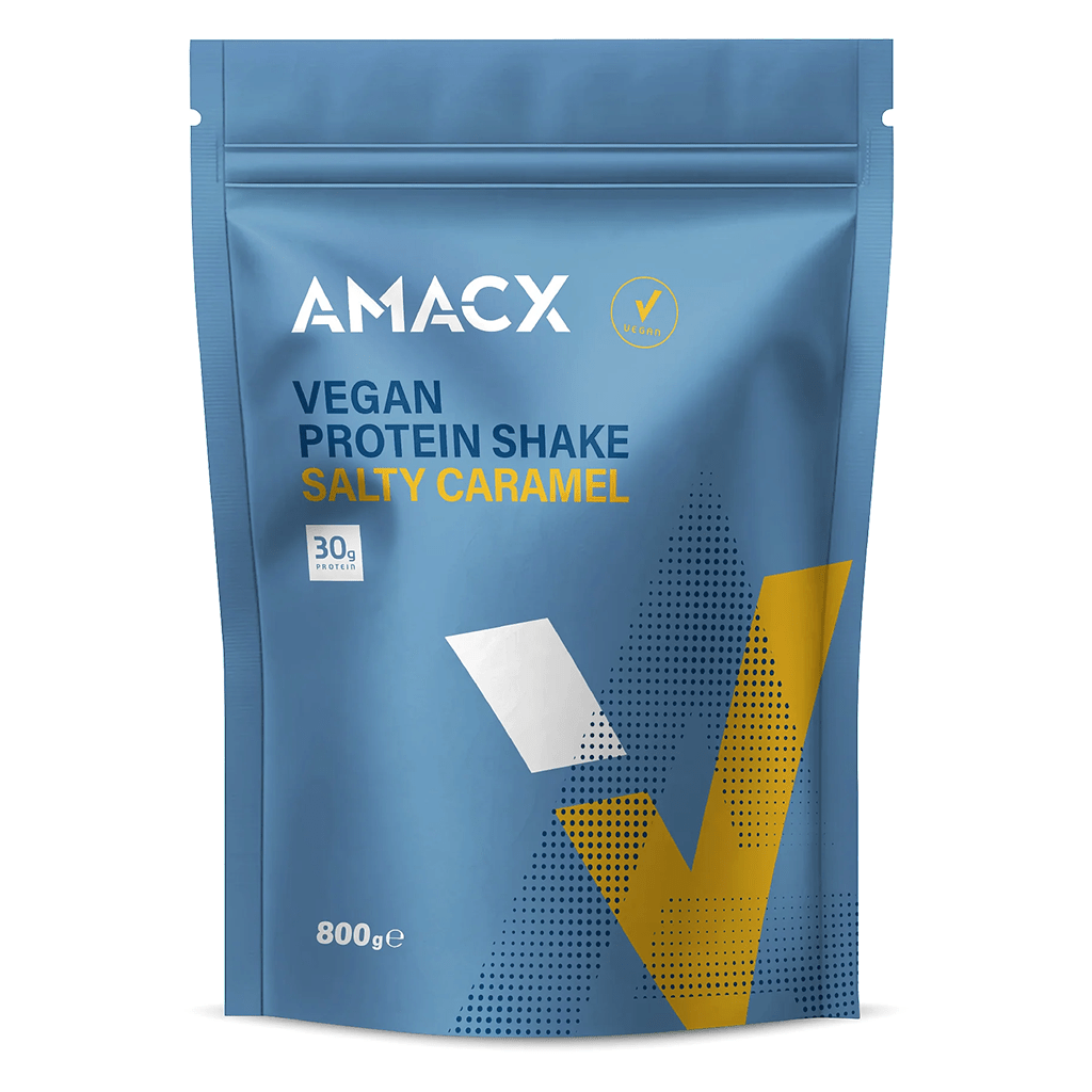 Amacx Protein Drink 19 Serving Pouch (800g) / Salty Caramel Vegan Protein Shake XMiles