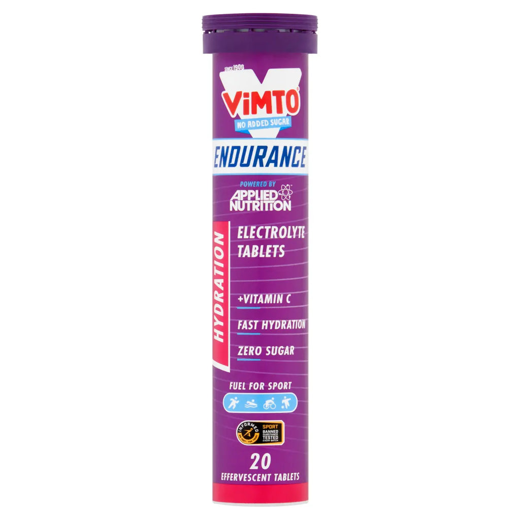 Applied Nutrition Electrolyte Drinks 20 Serving Tube / Vimto Endurance Hydration Electrolyte Tablets XMiles