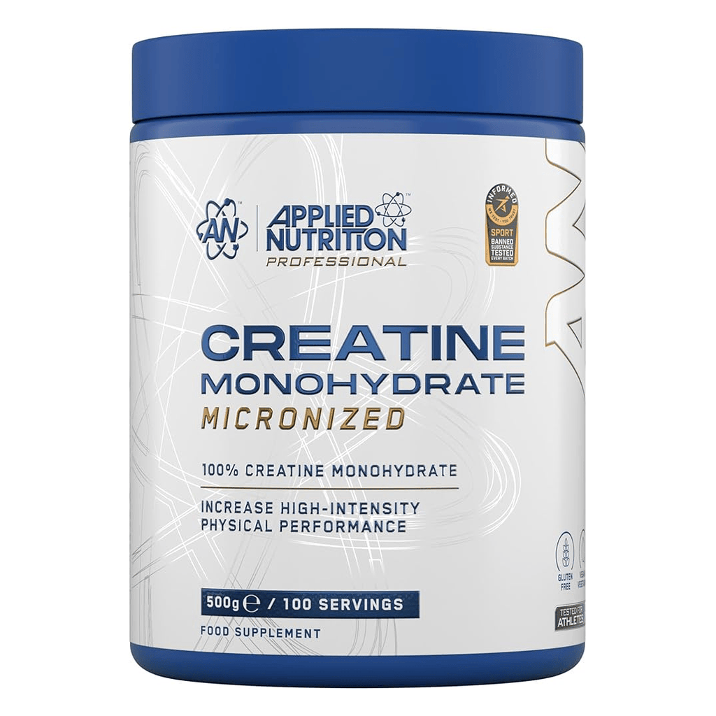Applied Nutrition Supplement 100 Serve Tub (500g) Creatine Monohydrate XMiles