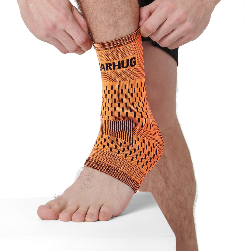 Bearhug Supports & Sleeves Small / Single Ankle Compression Support Sleeve XMiles