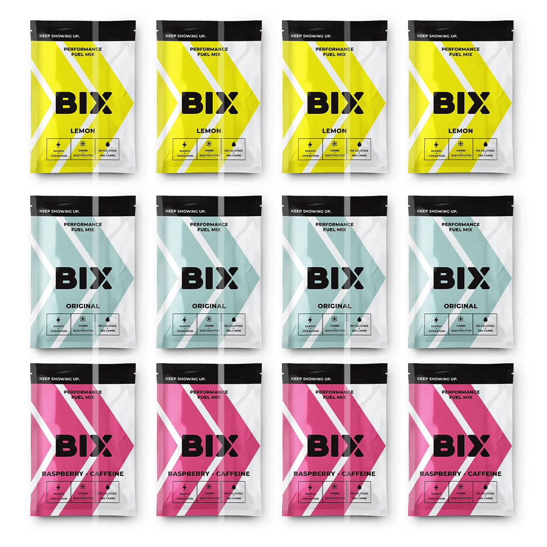 Bix Energy Drink Box of 12 / Mixed BIX Performance Fuel XMiles