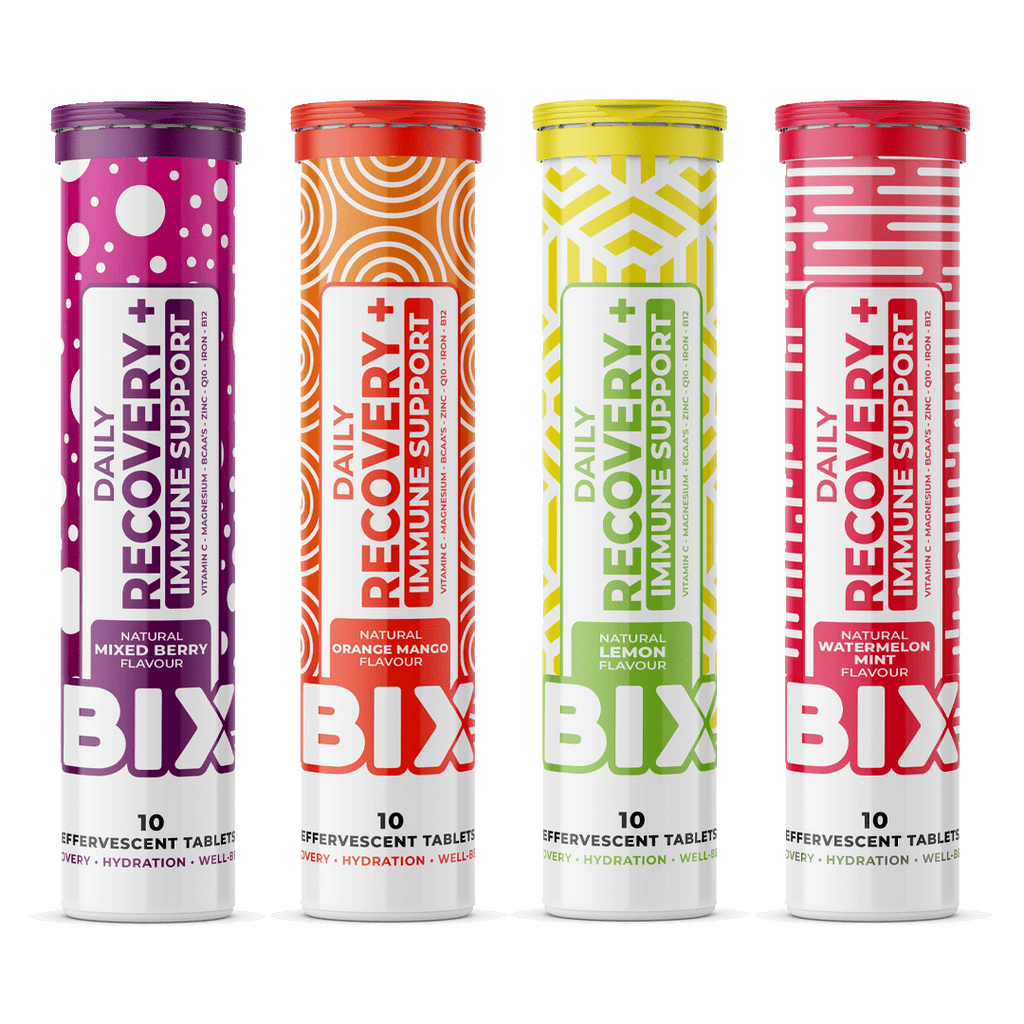 Bix Vitamins Box of 8 / Mixed BIX Recovery XMiles