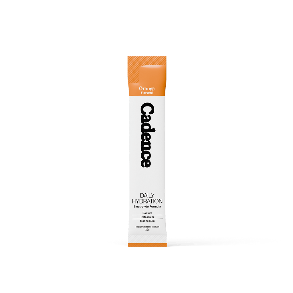 Cadence Electrolyte Drinks Single Serve / Orange Core 500 XMiles