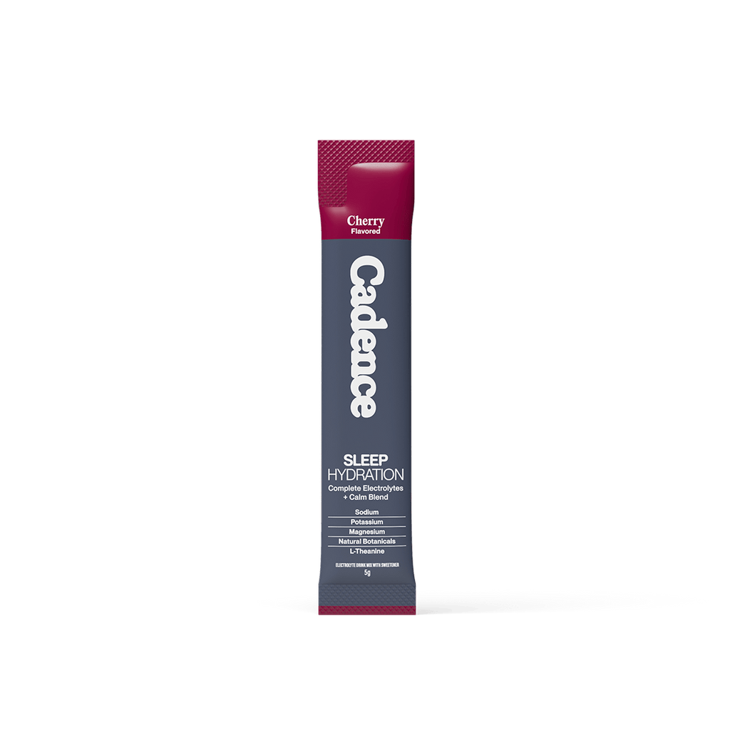 Cadence Supplement Single Serve / Cherry Sleep Hydration XMiles