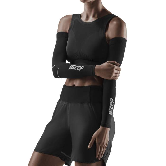 CEP Supports & Sleeves II / Black Run Arm Sleeves XMiles