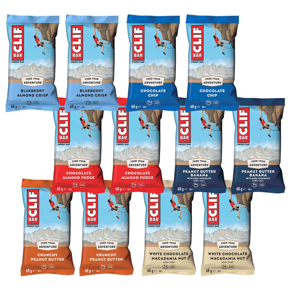 Clif Energy Bars Box of 12 / Mixed Clif Bar XMiles