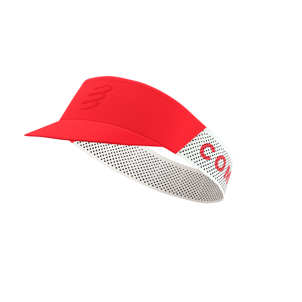 Compressport Headwear Red Pro Racing Visor XMiles