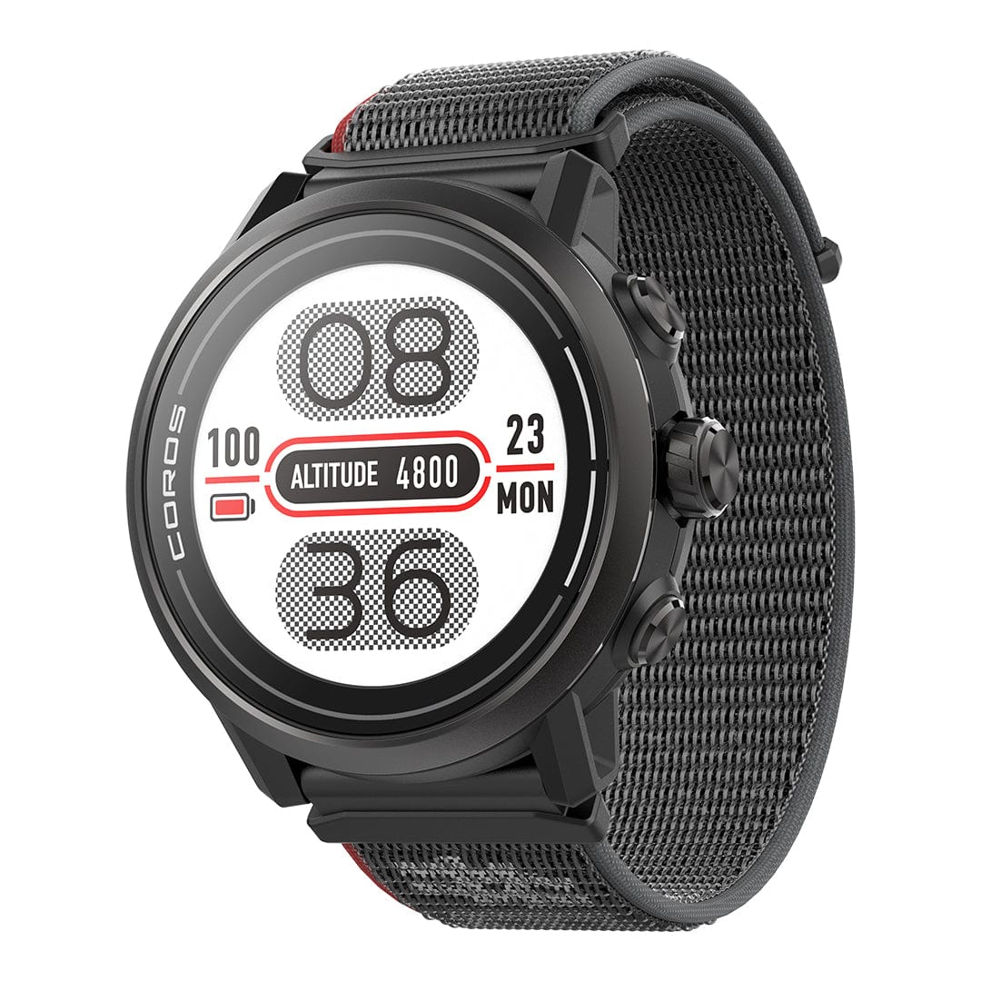 Coros Wearables Black APEX 2 GPS Sports Watch XMiles