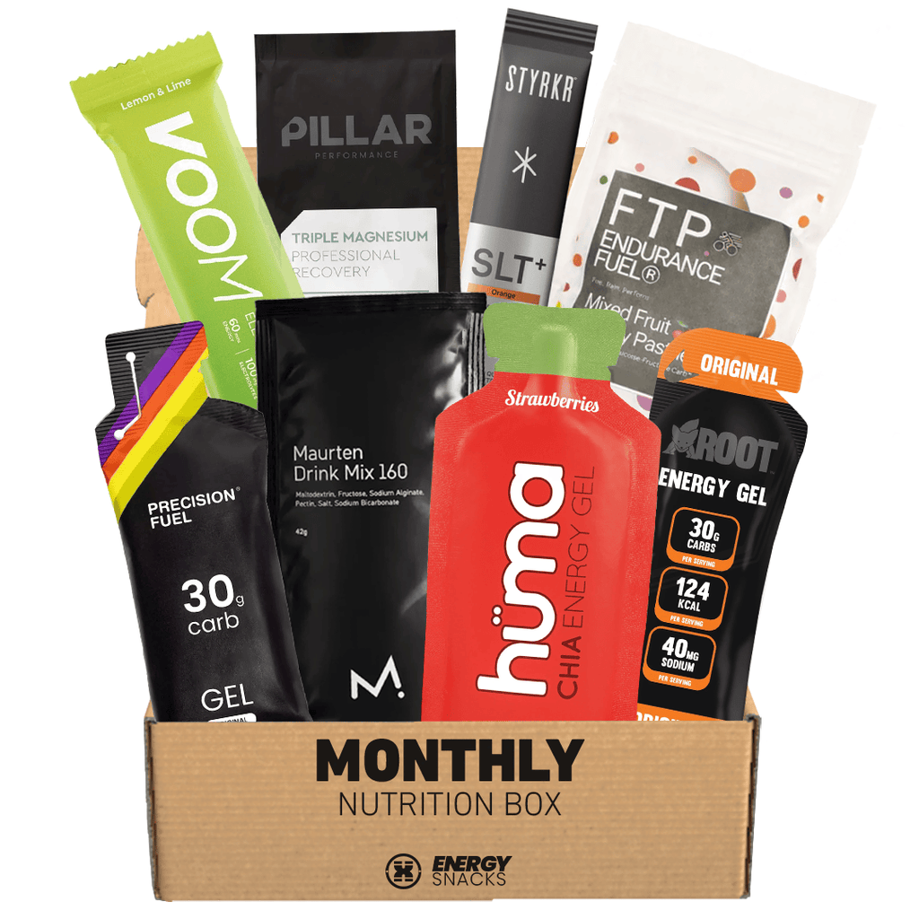 EnergySnacks Nutrition Box Original Monthly Nutrition Box XMiles