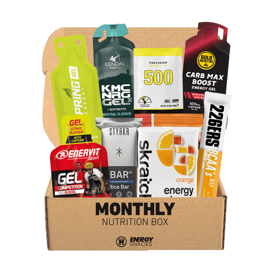 EnergySnacks Nutrition Box Original Monthly Nutrition Box XMiles