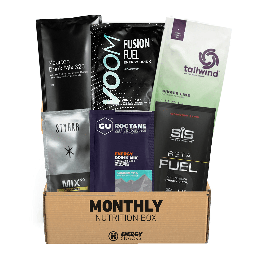 EnergySnacks Nutrition Box Pack of 6 / Original Box High Carb Energy Drink Box XMiles