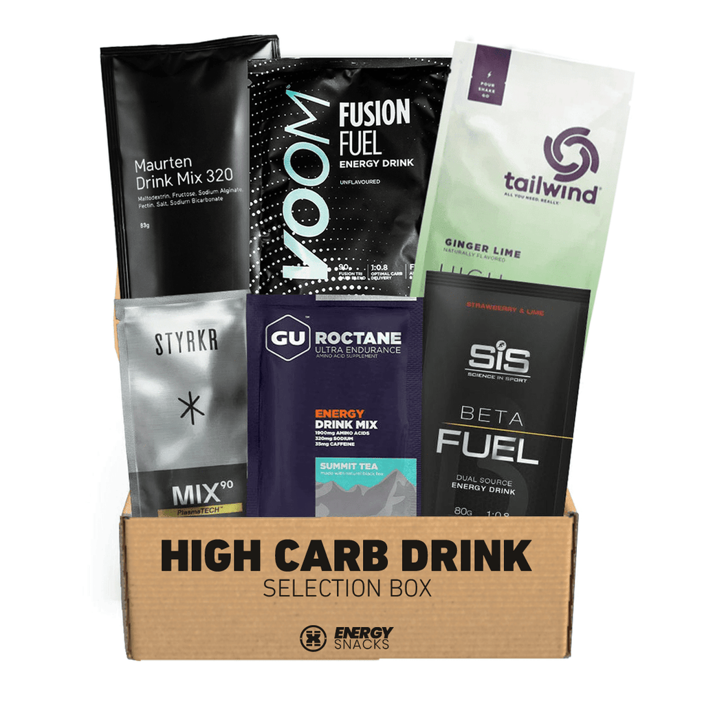 EnergySnacks Nutrition Box Pack of 6 / Original Box High Carb Energy Drink Box XMiles