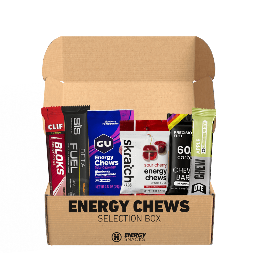 EnergySnacks Nutrition Box Pack of 6 / Selection Box Chews Selection Box XMiles