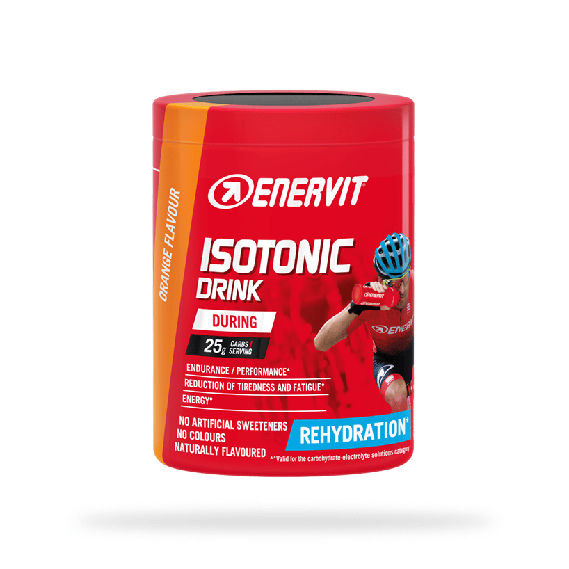 Enervit Energy Drink 14 Serving Tub (420g) / Orange Isotonic Drink XMiles
