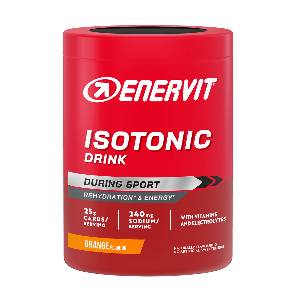 Enervit Energy Drink 14 Serving Tub (420g) / Orange Isotonic Drink XMiles