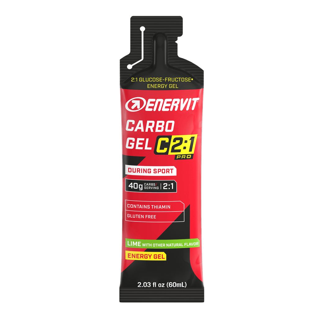 Enervit Gels Single Serve / Lime C2:1 Pro Carbo Gel XMiles