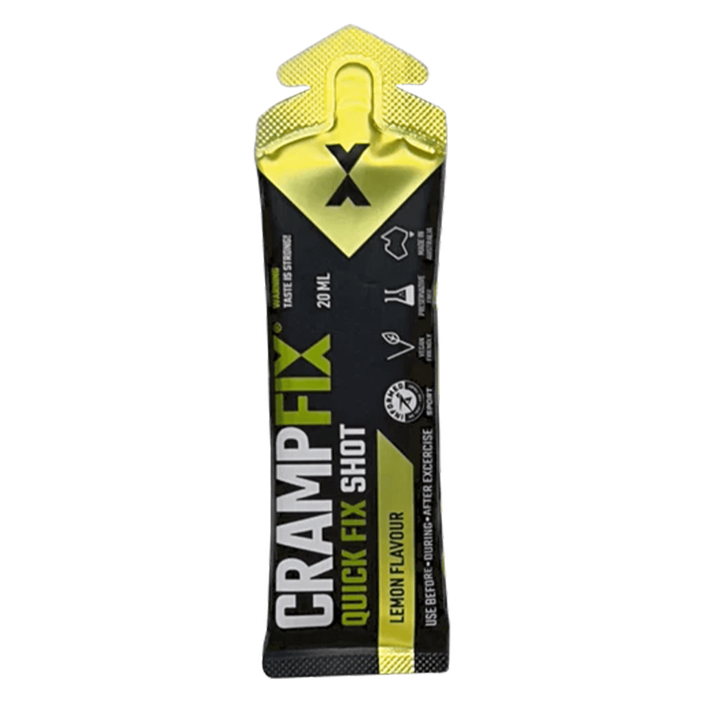 Fixx Nutrition Supplement Single Serve / Lemon CrampFix QuickFix Shot XMiles