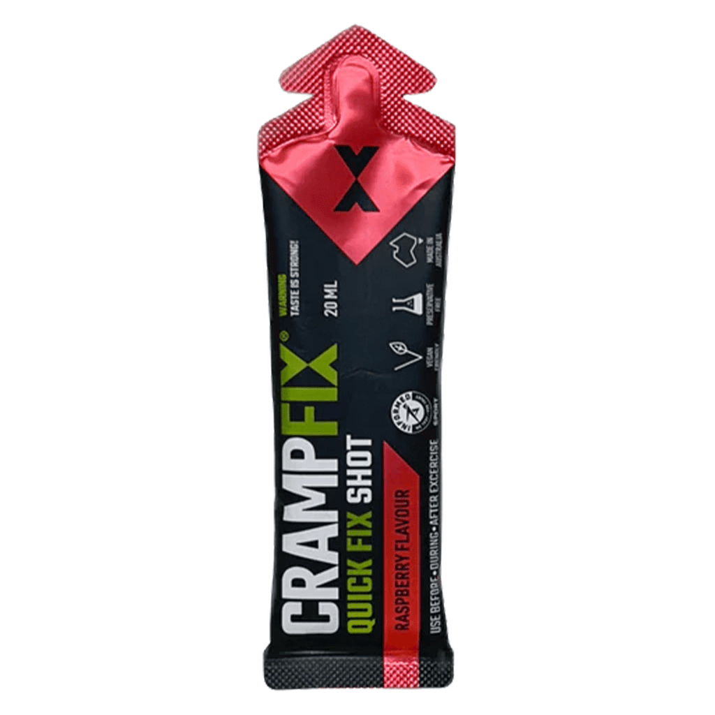 Fixx Nutrition Supplement Single Serve / Raspberry CrampFix QuickFix Shot XMiles