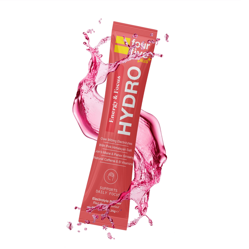 fourfive Electrolyte Drinks Single Serve Hydro Hydration Energy & Focus XMiles