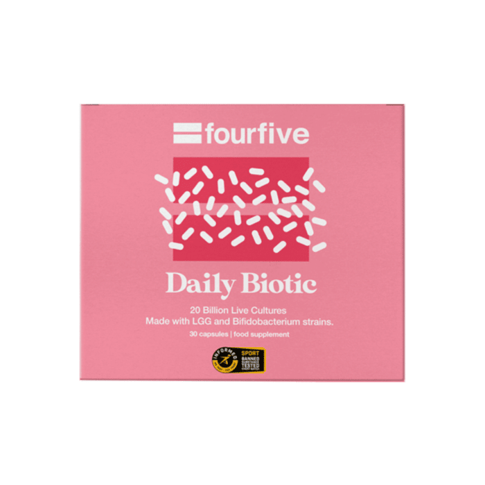 fourfive Supplement 30 Capsule Pack Daily Biotic XMiles
