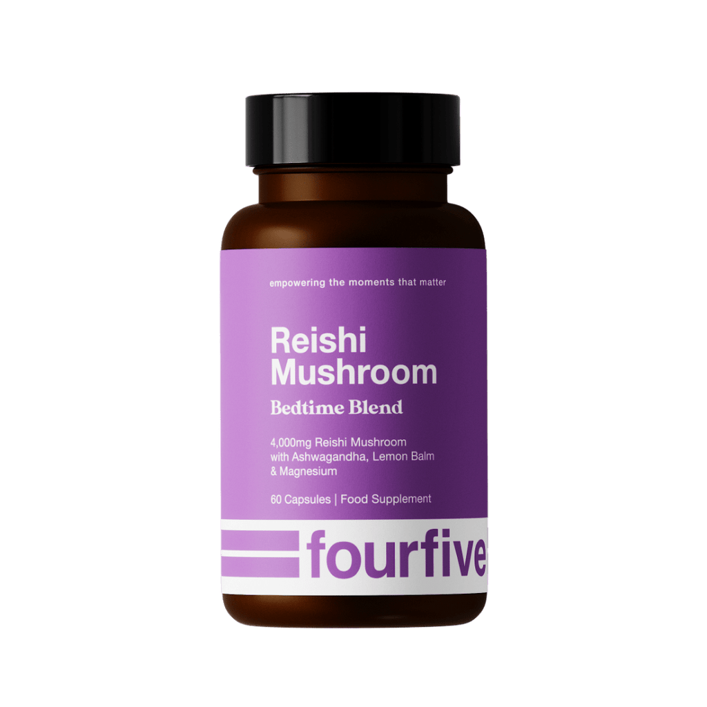 fourfive Supplement 60 Capsule Tub Reishi Mushroom: Bedtime Blend XMiles