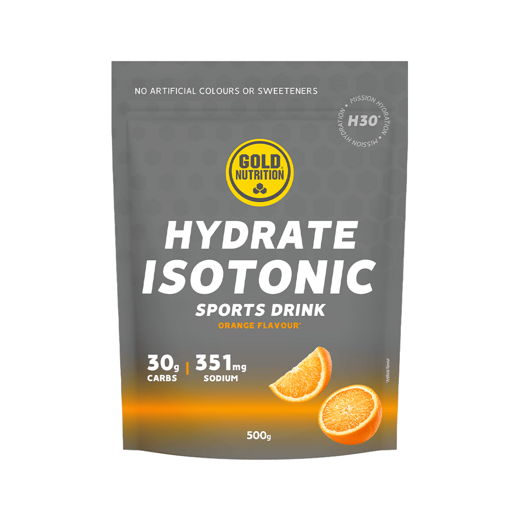 GoldNutrition Energy Drink 14 Serving Pouch (300g) / Orange Hydrate Isotonic H30 XMiles
