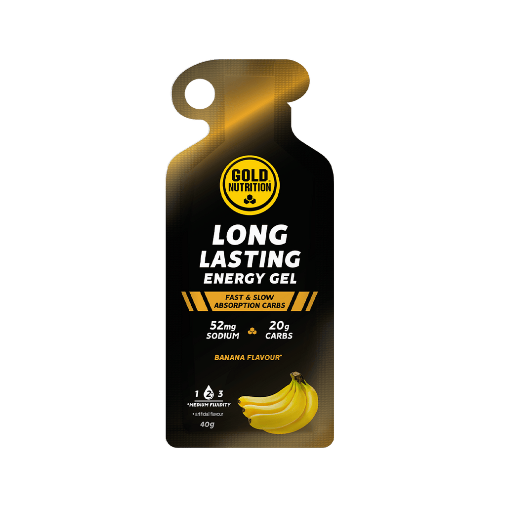 GoldNutrition Gels Single Serve / Banana Long Lasting Gel XMiles