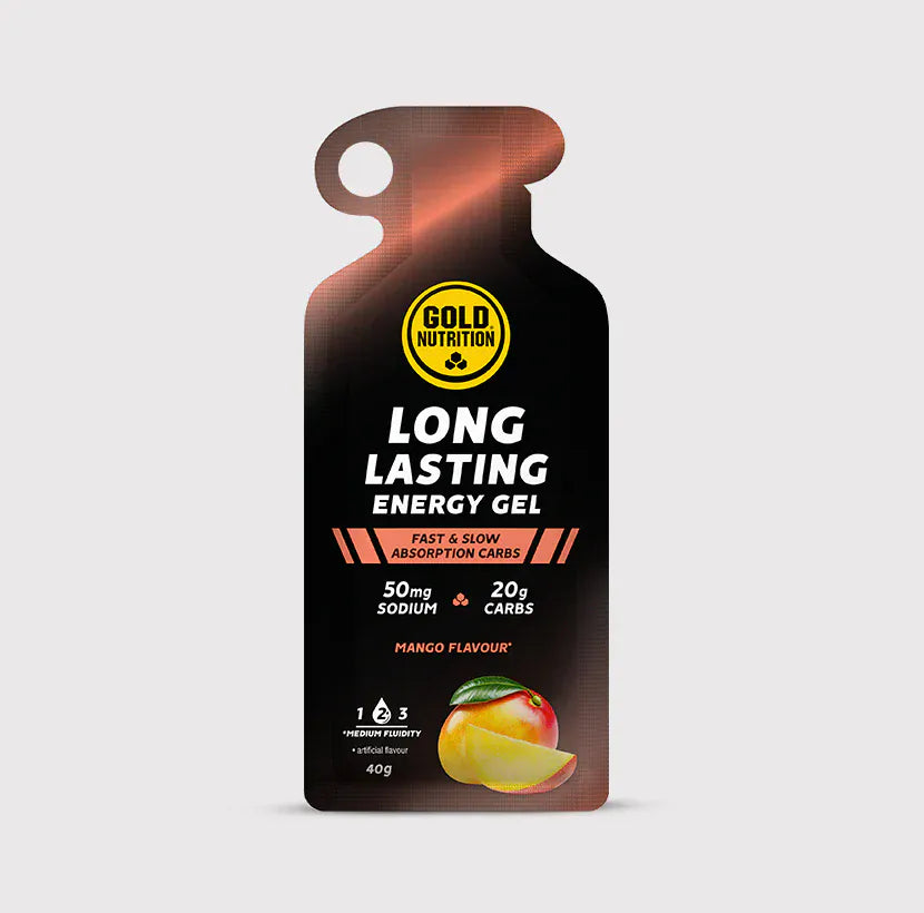 GoldNutrition Gels Single Serve / Mango Long Lasting Gel XMiles