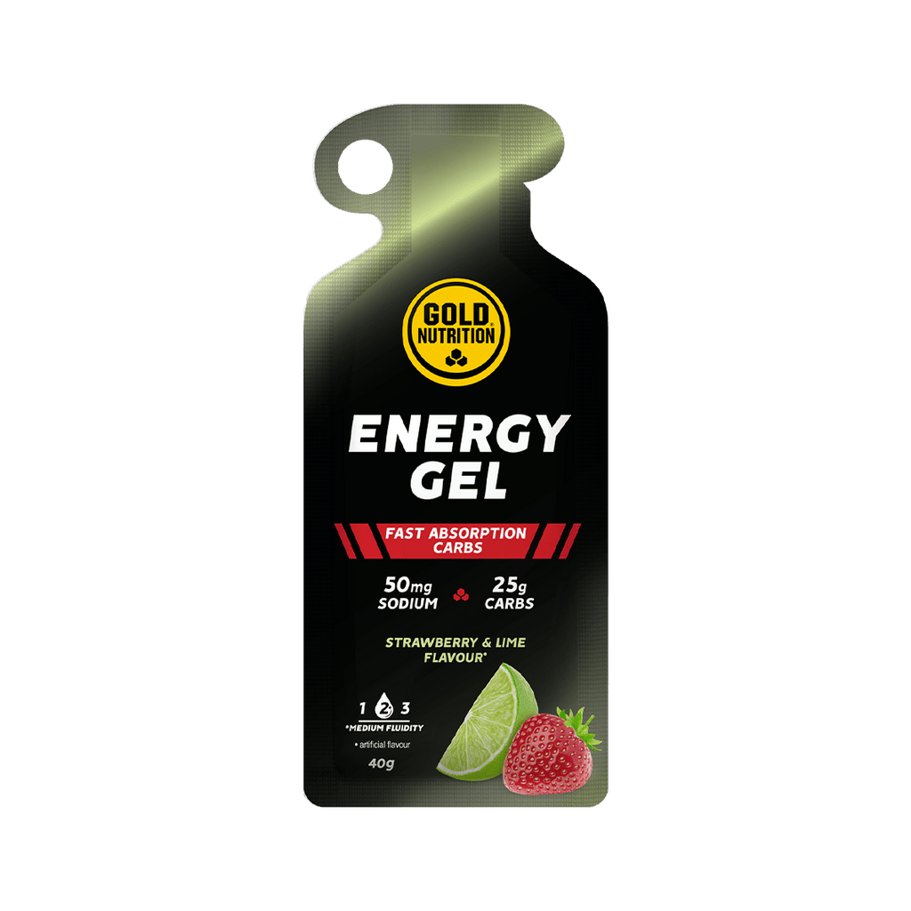 GoldNutrition Gels Single Serve / Strawberry & Lime Energy Gel XMiles