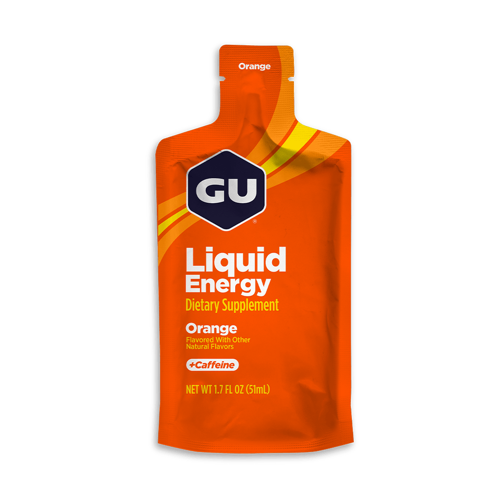 GU Gels Single Serve / Orange (20mg) Liquid Energy Gel XMiles