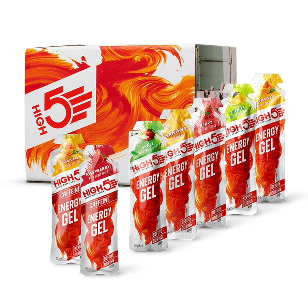 High5 Gels Pack of 7 / Mixed High5 Energy Gel (40g) XMiles