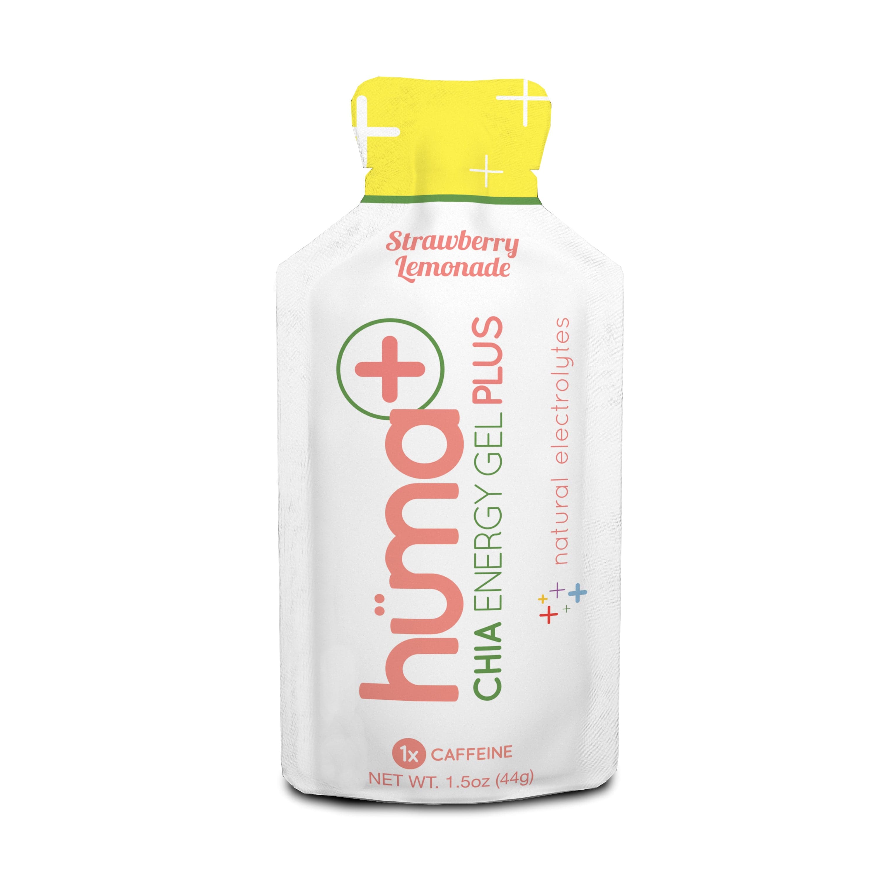 Hüma Gels Single Serve / Strawberry Lemonade (25mg) Huma Chia Plus Energy Gel XMiles