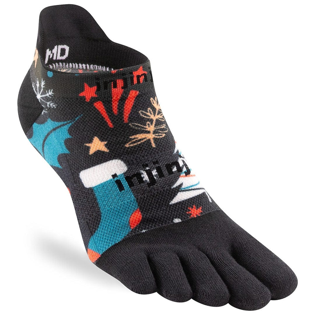 Injinji Socks Run LW No Show / Cheer / S Injinji Spectrum Festive XMiles