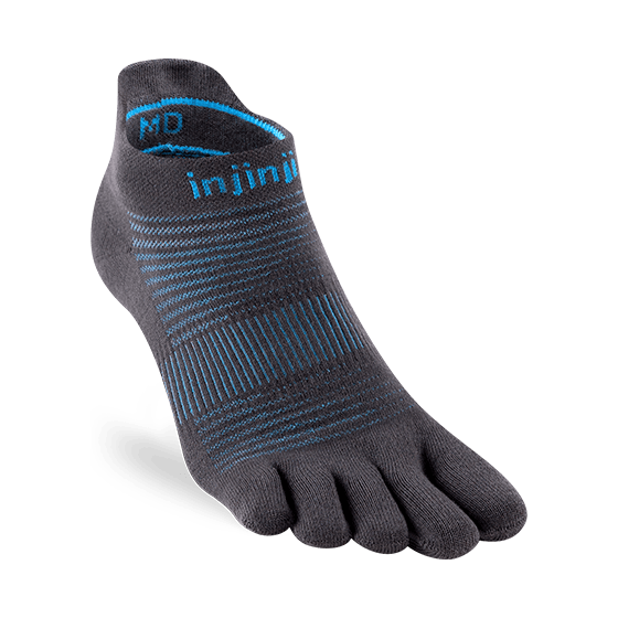 Injinji Socks Small / Carbon Injinji RUN Lightweight No-Show XMiles