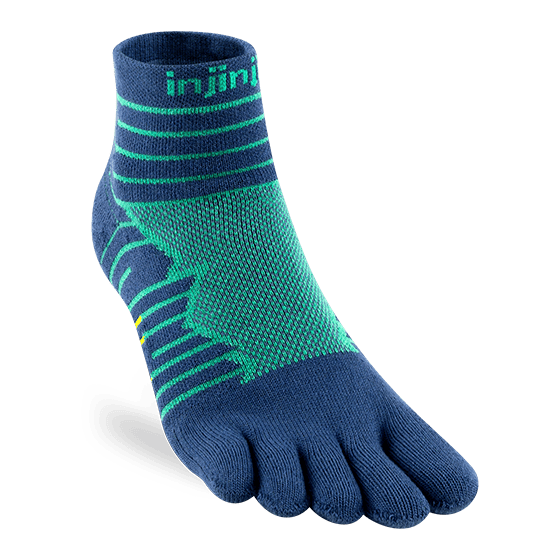 Injinji Socks Small / Poseidon Injinji Ultra Run Mini-Crew XMiles