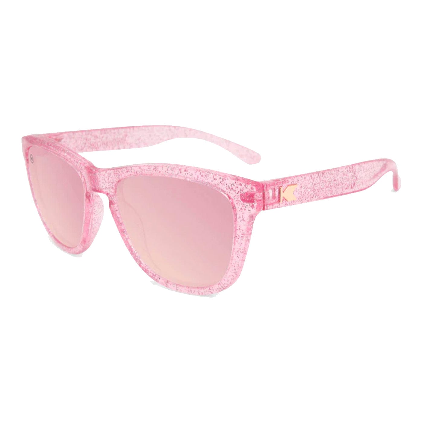 Knockaround Sunglasses Pink Sparkle Kids Premiums XMiles