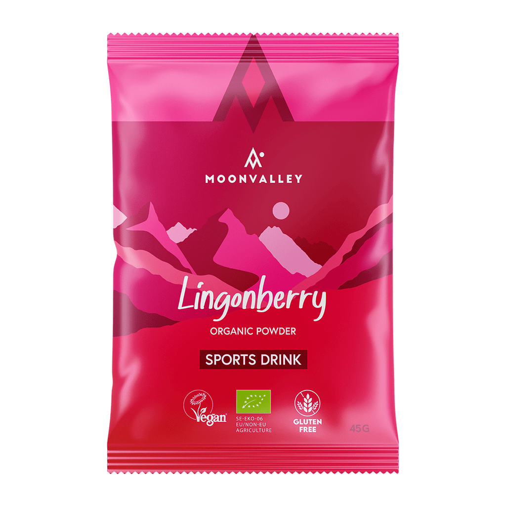 Moonvalley Energy Drink Single Serve / Lingonberry Sports Drinks XMiles