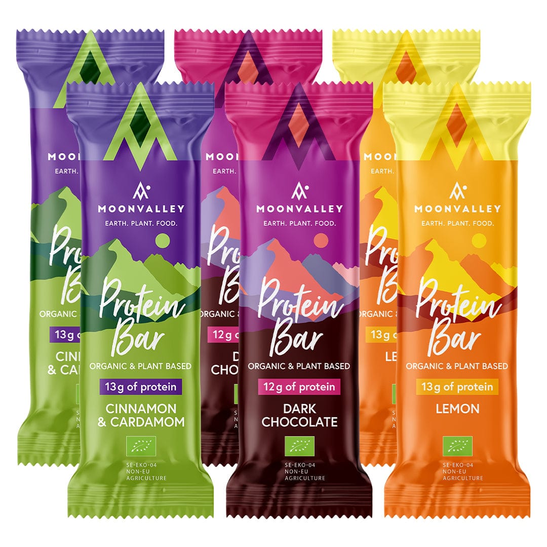 Moonvalley Protein Bar Pack of 6 / Mixed Protein Bar XMiles