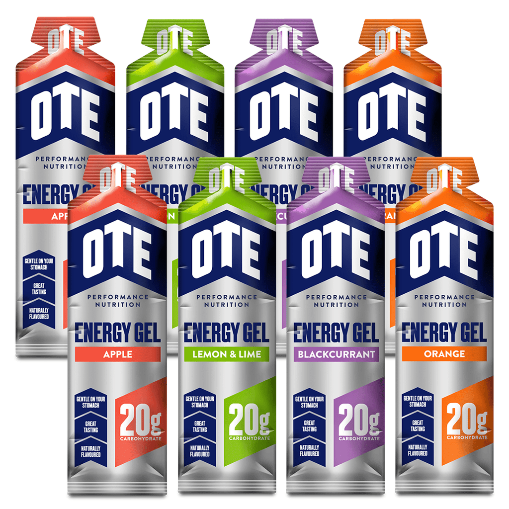 OTE Gels Pack of 8 / Mixed OTE Energy Gel XMiles