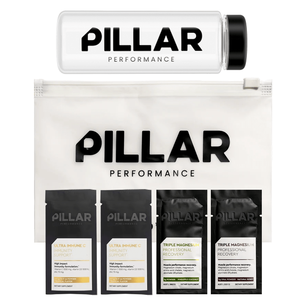PILLAR Trial Pack Sample Pack (4 Sachets) Triple Magnesium + Immune C Sample Pack XMiles