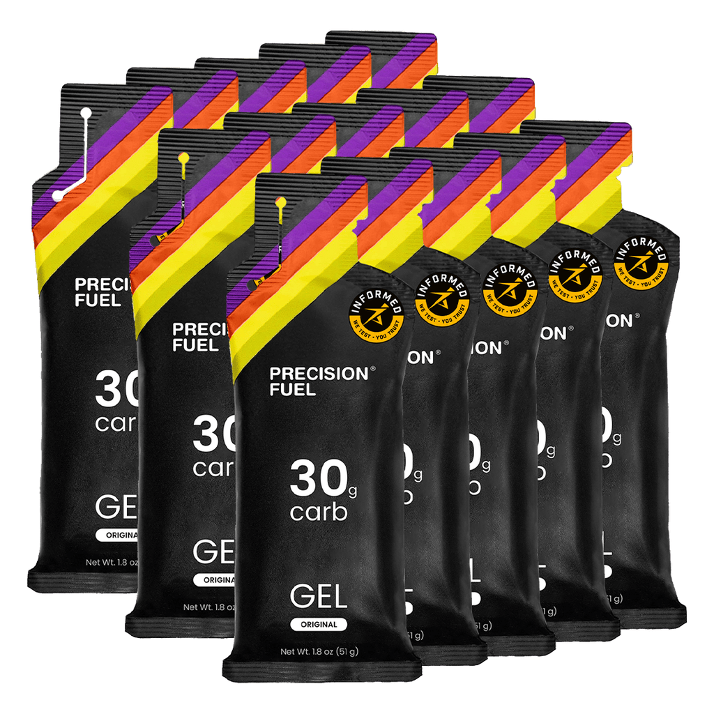 Precision Fuel & Hydration Gels Box of 15 / Original Citrus PF 30 Gel XMiles