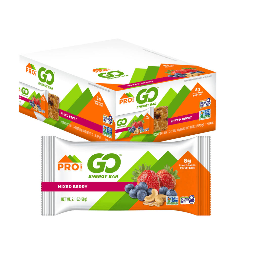 PROBAR Energy Bars Single Serve / Mixed Berry GO Energy Bar XMiles