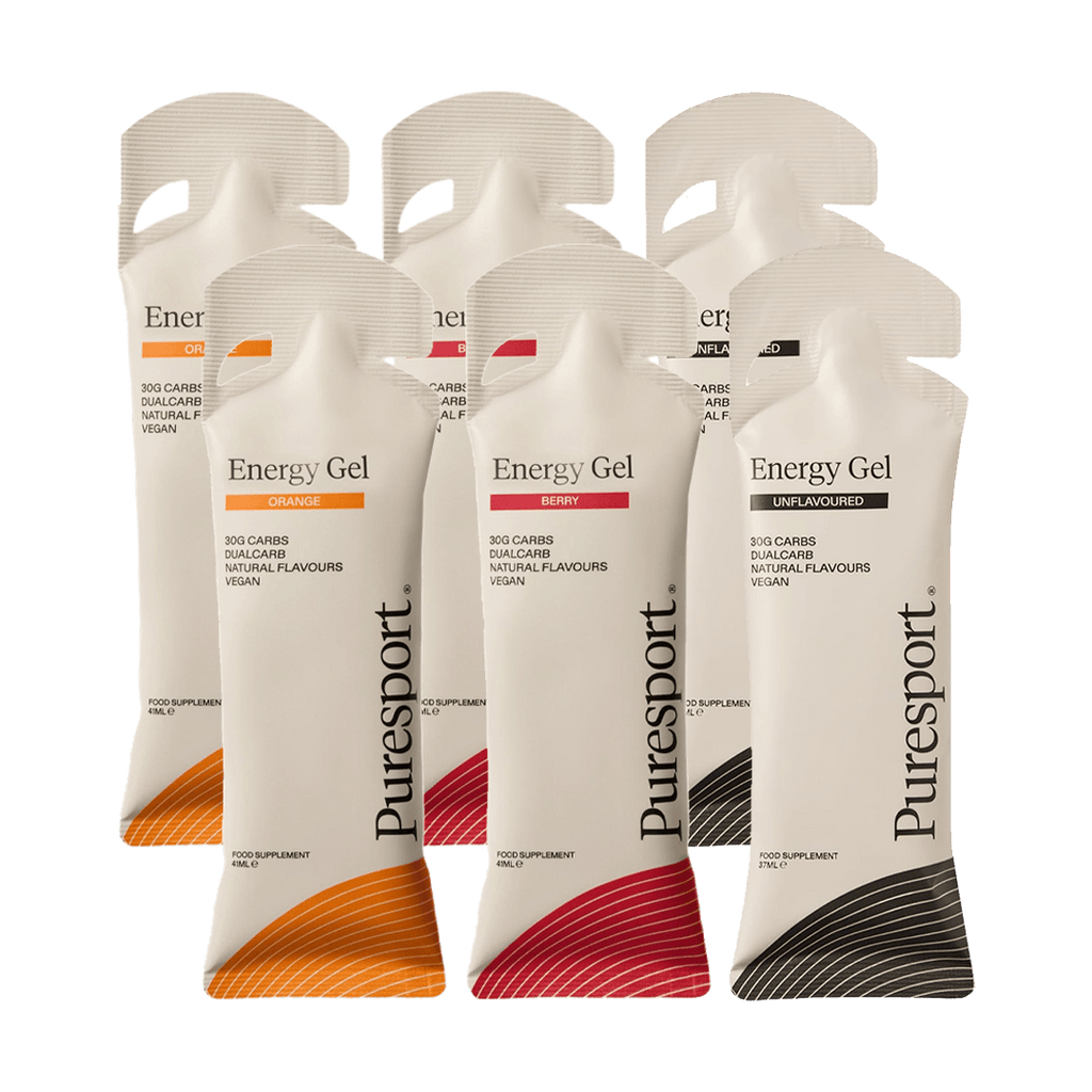 Puresport Gels Pack of 6 / Mixed Puresport Energy Gel XMiles