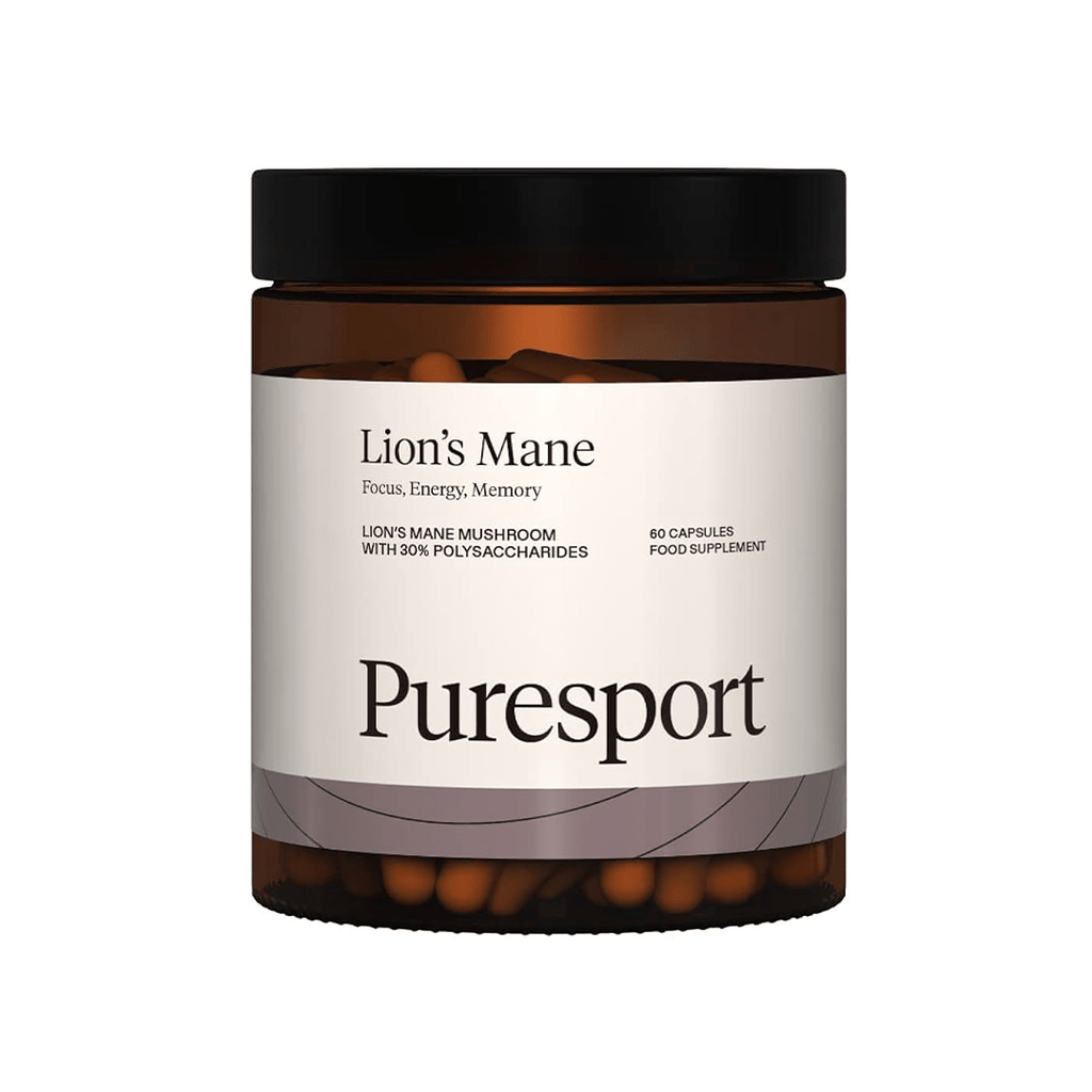 Puresport Supplement 60 Capsules / Lion's Mane Lion's Mane For The Brain XMiles