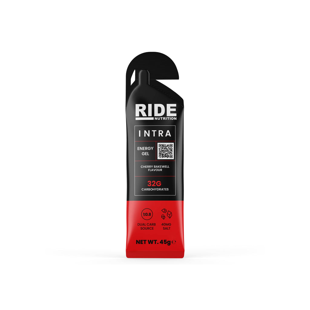 RIDE Nutrition Gels Single Serve / Cherry Bakewell INTRA Energy Gel XMiles