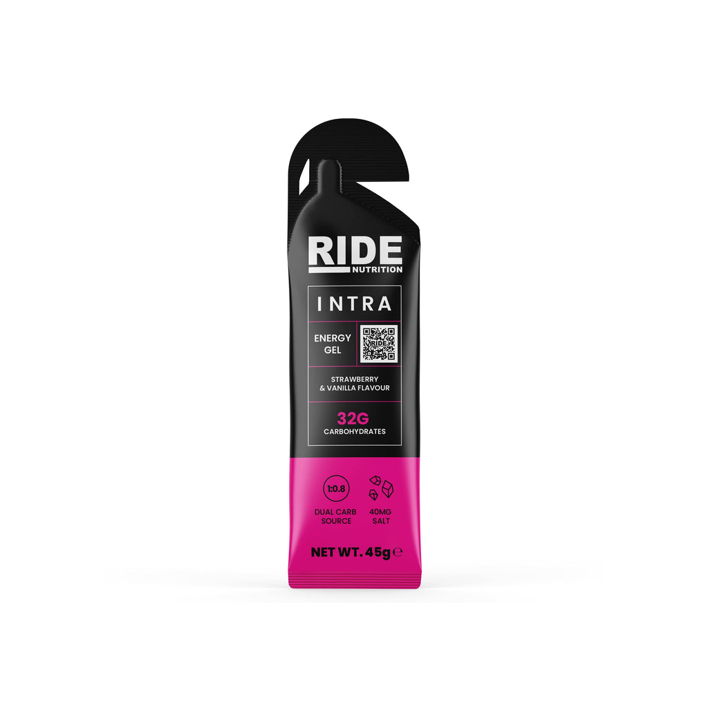 RIDE Nutrition Gels Single Serve / Strawberry & Vanilla INTRA Energy Gel XMiles