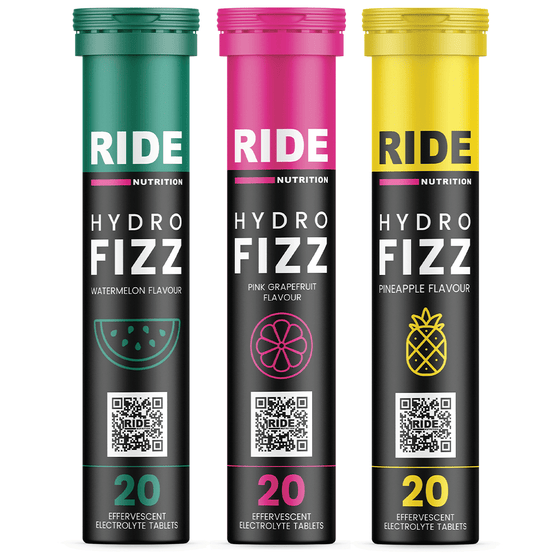 RIDE Nutrition HYDRO FIZZ XMiles