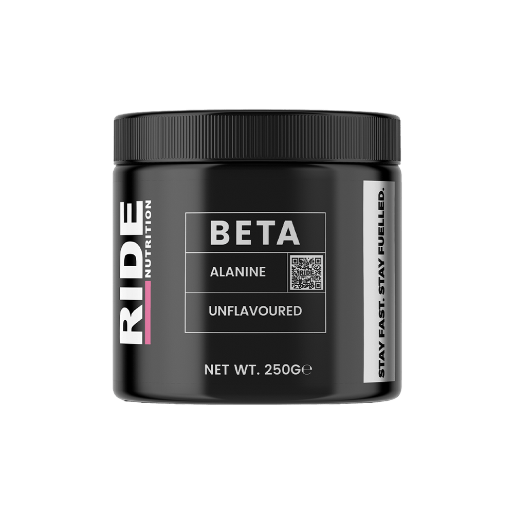 RIDE Nutrition Supplement 62 Serve Tub (250g) Beta Alanine XMiles